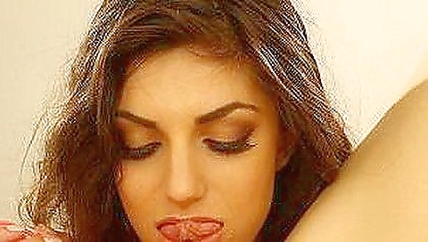 Sexy young girl with a big fat cock