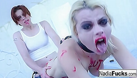 Lily Cade And Nadia White In Sexy Gets Destroyed By